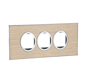 Legrand Arteor 6M Wood Cover Plate With Frame, 5763 69